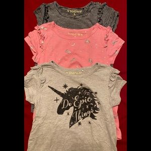 Girls shirts bundle of 3